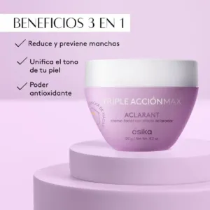 Kit Ésika: Crema Facial Aclarante Triple Acción Max 120g Día/noche + Suero Facial Aclarante - Image 3