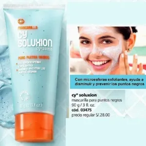 Mascarilla Cy Soluxion para puntos negros Cyzone - Image 3