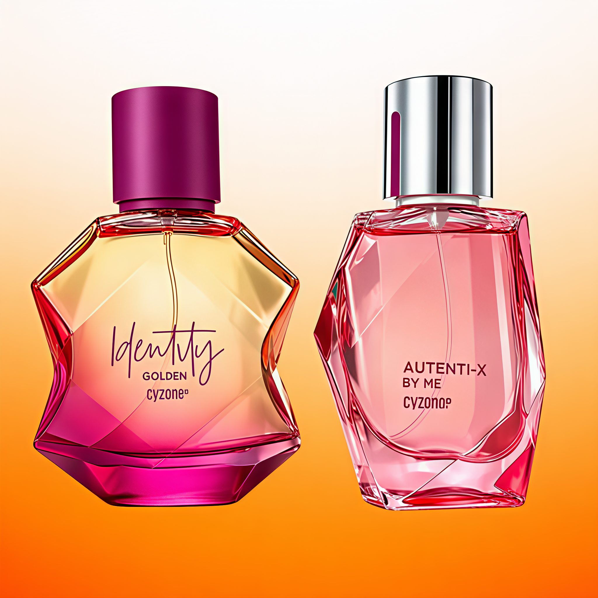 Cyzone Autenti-K By Me Perfume +  Cyzone Identity Golden Perfume